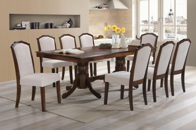 Dining table + 8 chairs mod: 2081